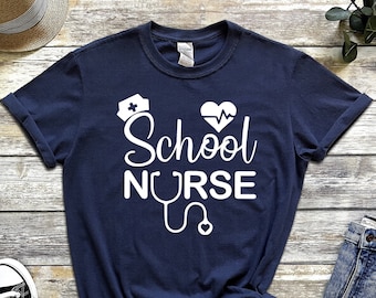 School Nurse Shirt, School Nurse Gift