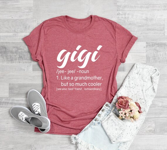 Gigi Shirt Mimi Shirt Grandma Shirt Gigi T Shirt Mimi | Etsy
