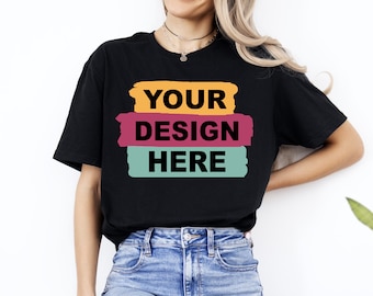 Custom Shirt, Your Design Here T-Shirt, Your Image Here Shirt, Add Your Logo T-shirt, Custom Shirt Design,  Customized Shirt
