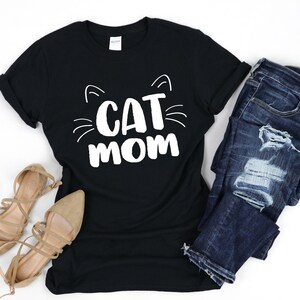 Cat Mom Shirt, Pet Lover Shirt, Cat Shirt, Cat Mama T-Shirt, Cat Lover Gift image 4