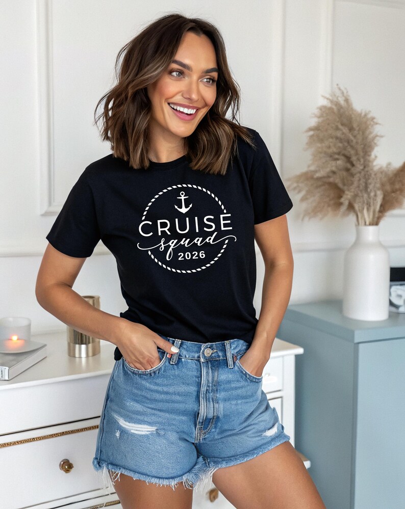 Cruise Trip Shirt , Cruise Squad 2026 Shirt, Cruise Vocation Shirt, Cruise Shirt, Family Matching Cruise Shirt image 2