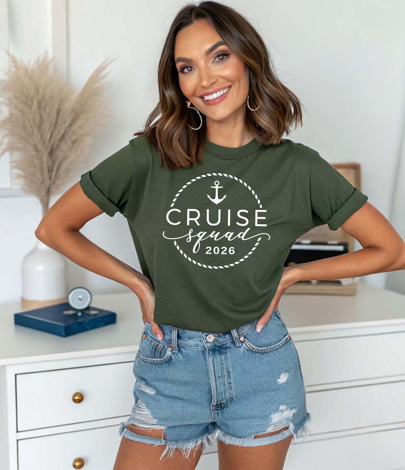 Cruise Trip Shirt , Cruise Squad 2026 Shirt, Cruise Vocation Shirt, Cruise Shirt, Family Matching Cruise Shirt image 4