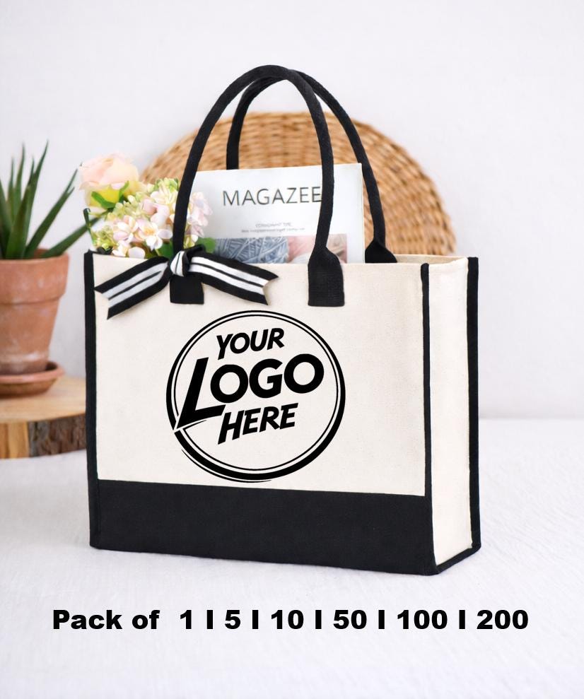 Personalized Tote Bag - Bulk Tote Bag With Logo - Bulk Custom Tote Bags ...