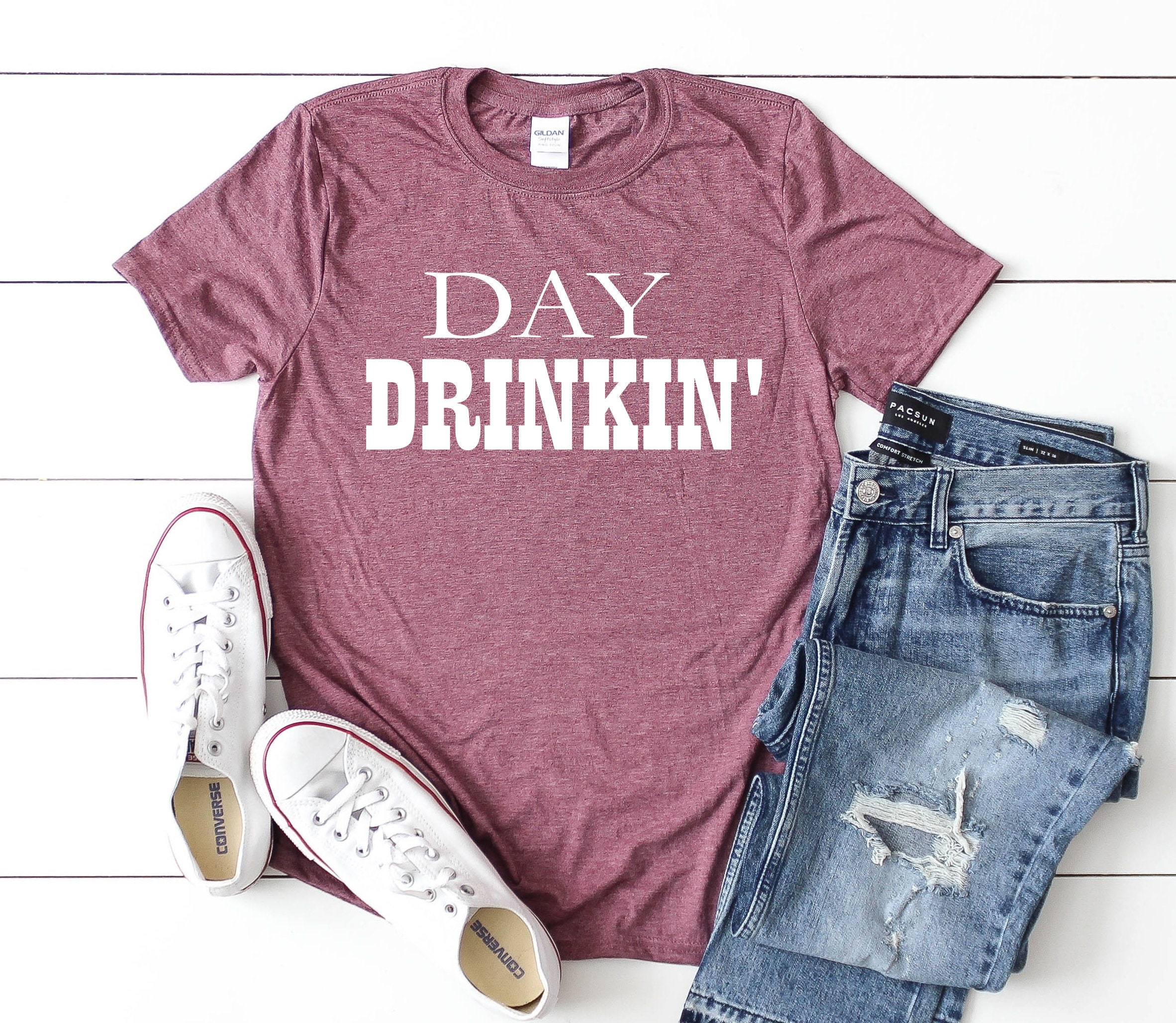 Day Drinkin Shirt Day Drinking Shirt Shirts for Drinkers | Etsy