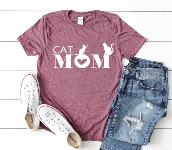 Cat Owner Shirt, Cat Mom Shirt, Pet Lover Shirt, Cat Shirt, Cat Mama T-Shirt, Cat Lover Gift. Cat Shirt for Women. Women Shirt for Cat Owner