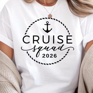 Cruise Trip Shirt , Cruise Squad 2026 Shirt, Cruise Vocation Shirt, Cruise Shirt, Family Matching Cruise Shirt image 15