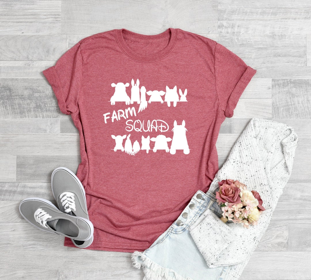 Farm Squad Shirt Farm Shirt Country Shirt Farmer Shirt Etsy France