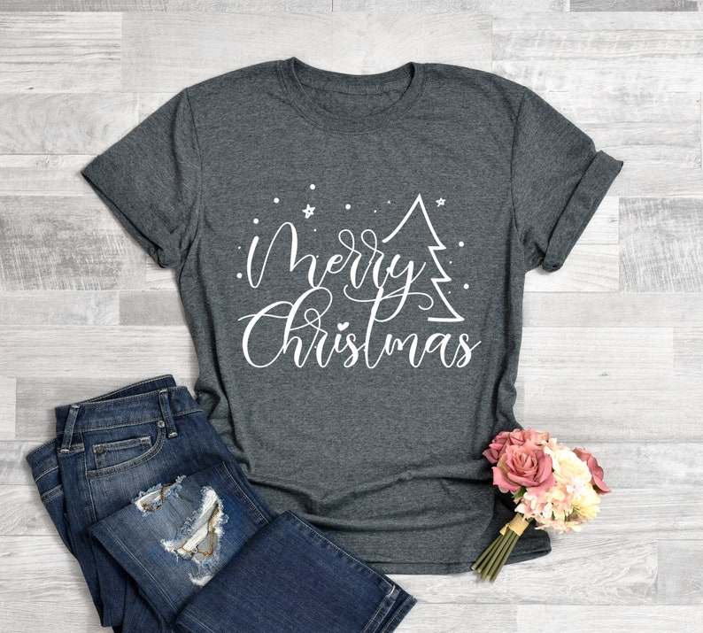 Christmas Trees Shirt Christmas Shirts for Women Christmas image 4