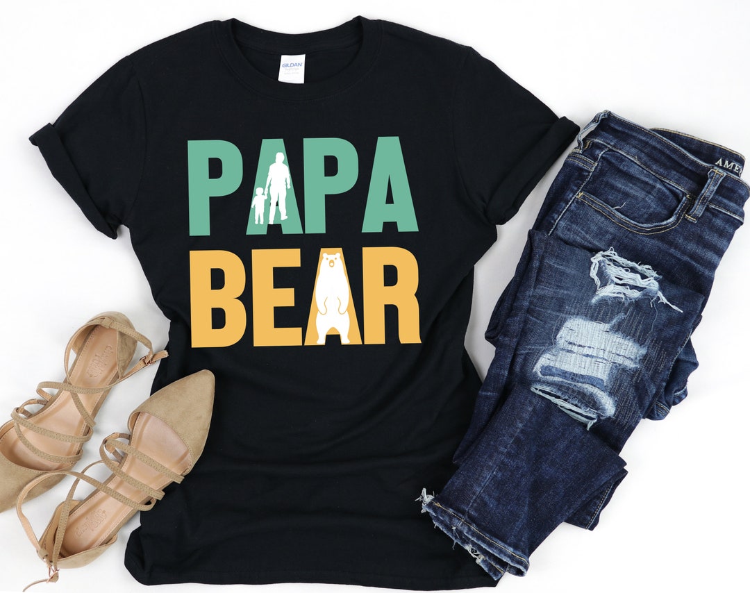 Papa Bear Sunglass Shirt, Daddy Bear Shirt