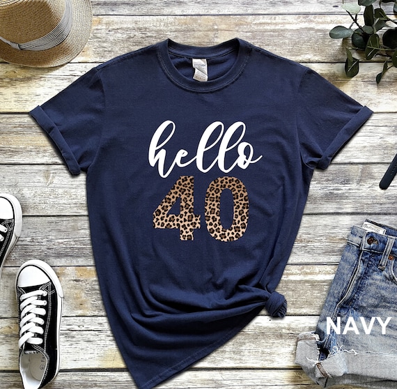 40 cumpleanos para mujeres Hola 40 camisa para mujeres 40 cumpleanos regalo de cumpleanos 40 cumplir 40 anos fiesta de cumpleanos 40 camisa de cumpleanos 40 Etsy Espana