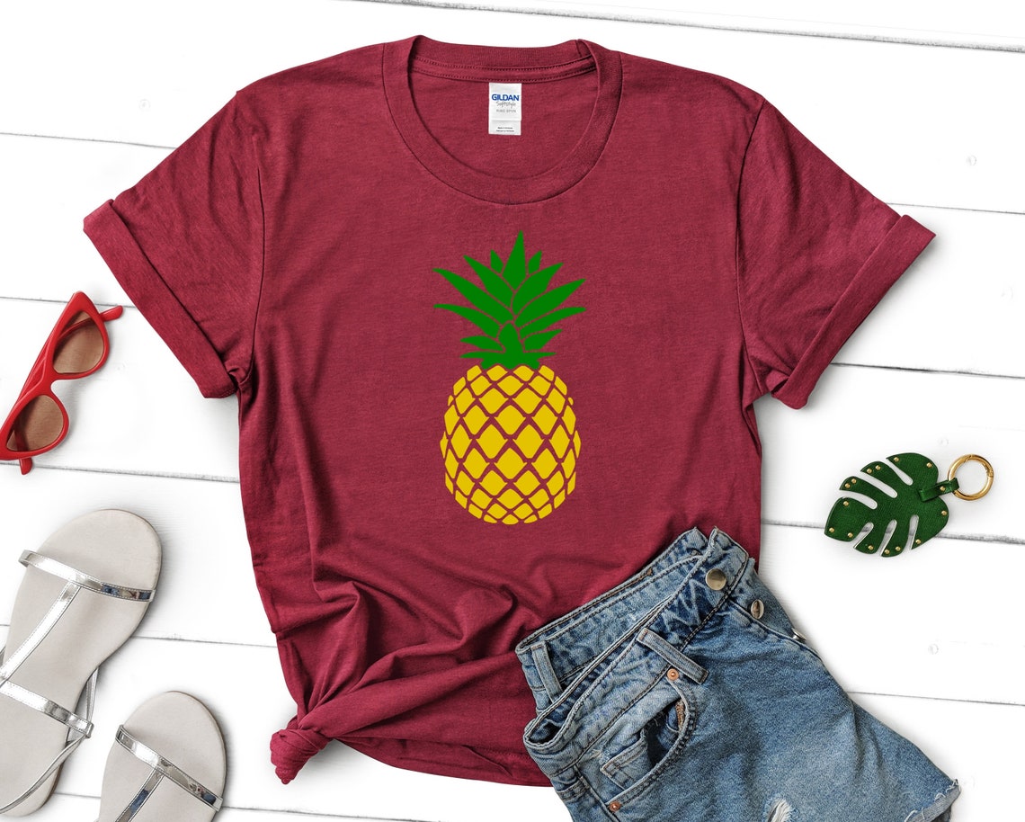 Pineapple Shirt Pineapple T Shirt Pineapple Tshirt Etsy