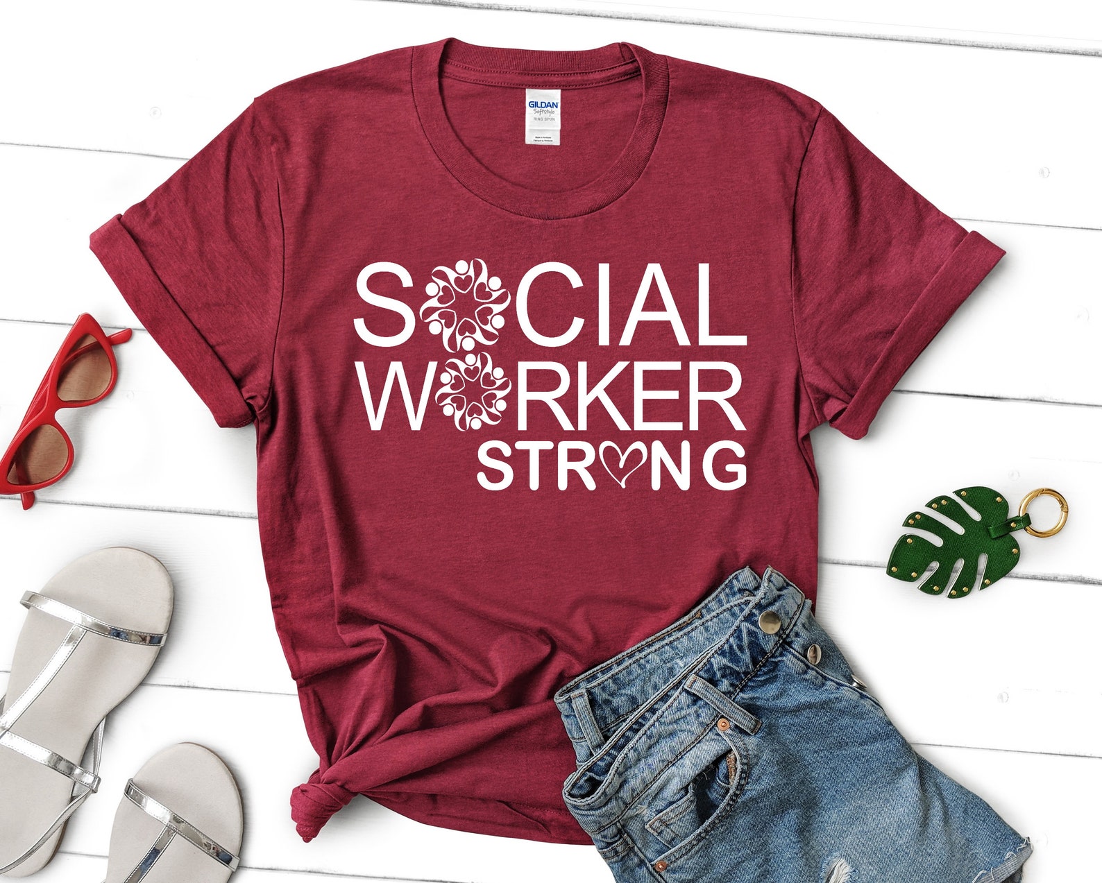 Social Worker T Shirt Social Work Shirt Social Services T Etsy