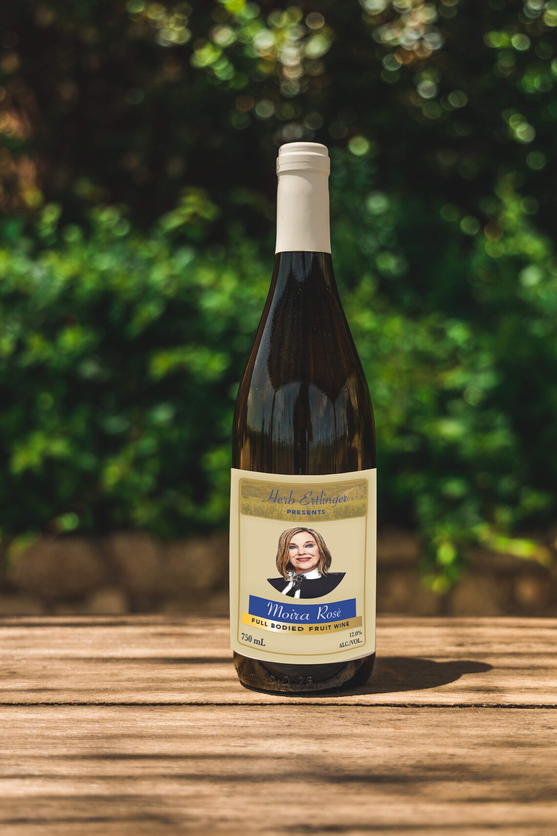 Herb Ertlinger Wine Label, Moira Rose, Schitt's Creek, Wine Label