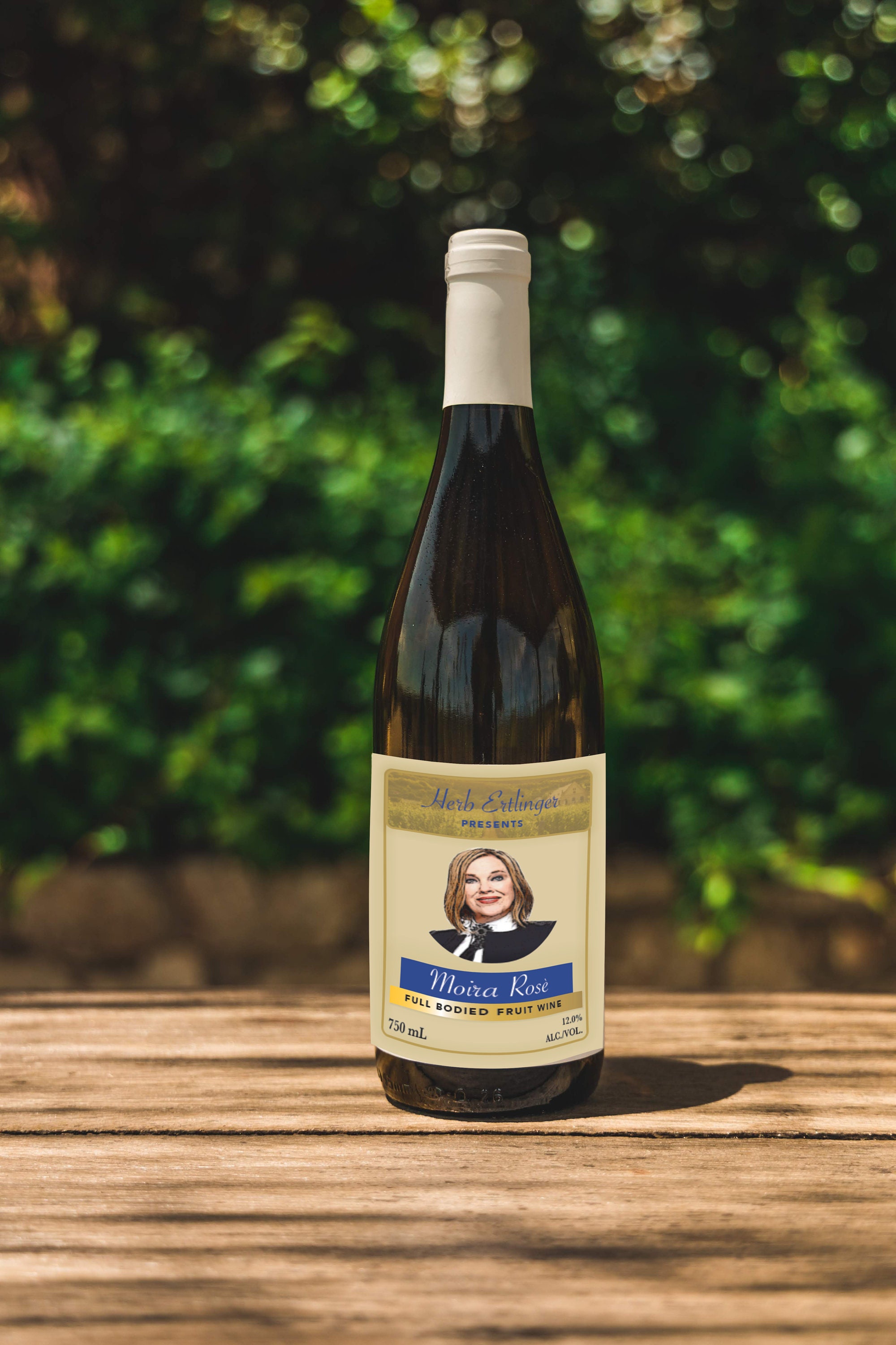 Herb Ertlinger Wine Label, Moira Rose, Schitt's Creek, Wine Label