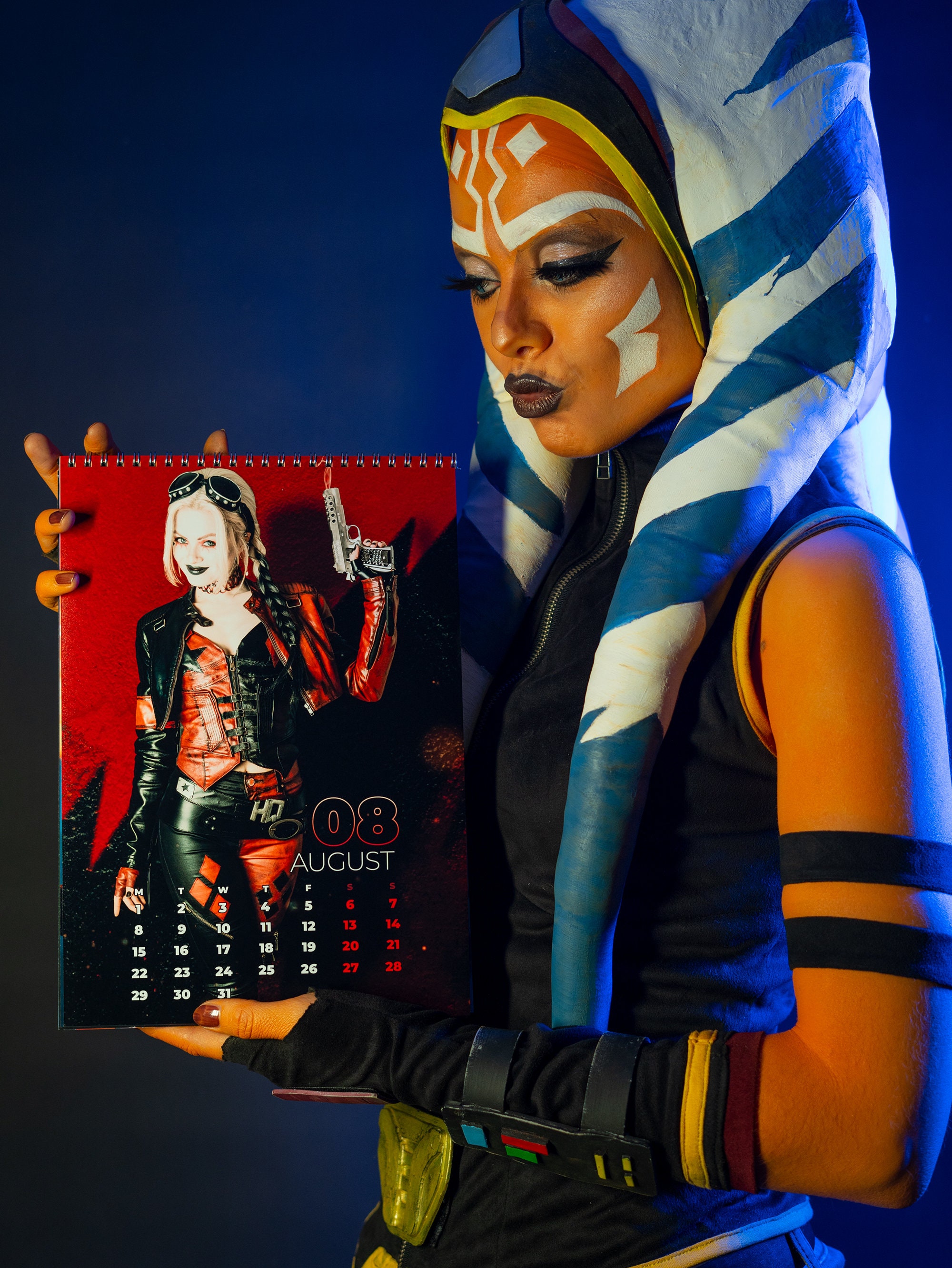 Kalender 2022 Ahsoka Tano Harley Quinn Shaak Ti Black Etsy