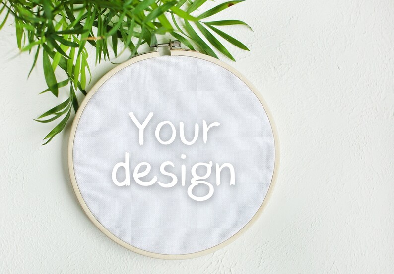 Download Frame craft Mockup Cross Stitch Template Embroidery Hoop Frame | Etsy