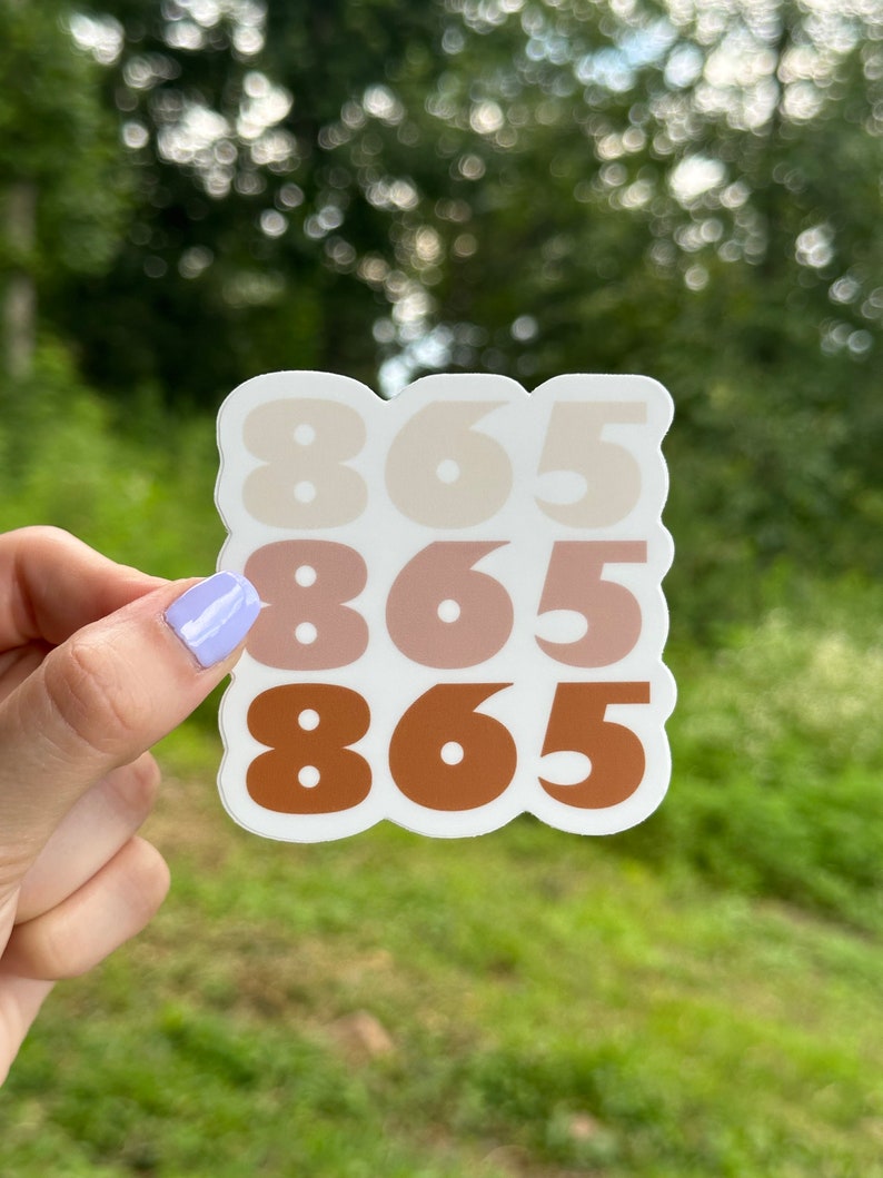 855 Sticker 865 Vinyl Sticker | Waterproof & Weatherproof | Laptop Decal | Water ...