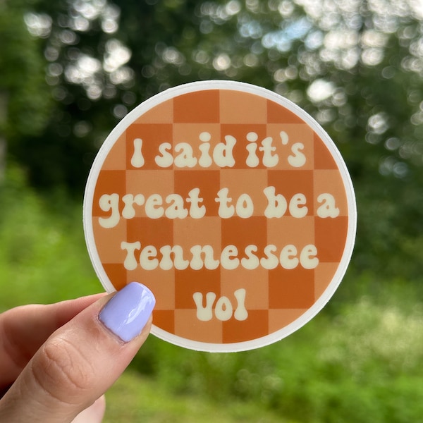 Tennessee Vols Decal - Etsy