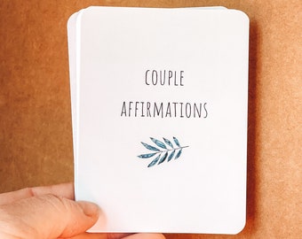 Affirmation Cards for Relationships, Marriage, & Couples