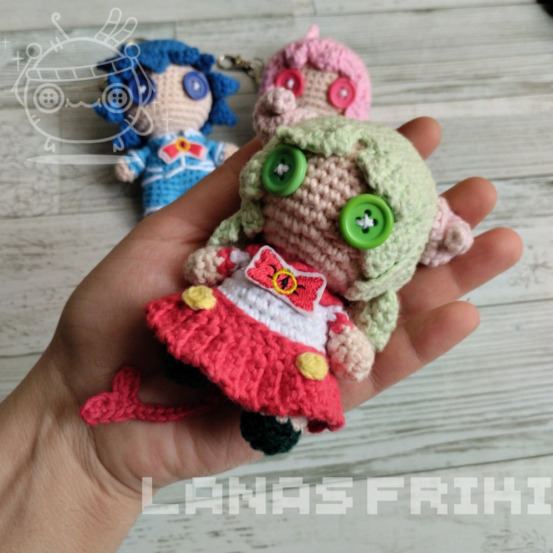 Clara Valac / Keychain / Amigurumi / Welcome to Demon School Iruma-kun ...
