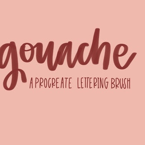 Procreate Lettering Brush