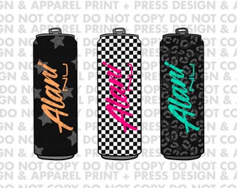 Energy Drink PNG, Digital Download, T-Shirt PNG, DTF, Sublimation, Alani Nu