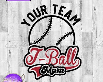 T ボール チーム SVG、T ボール ママ SVG、T ボール チーム PNG、T ボール ママ PNG、カスタム ジャージ、野球チーム、学校スポーツ、スポーツ デザイン、野球チーム