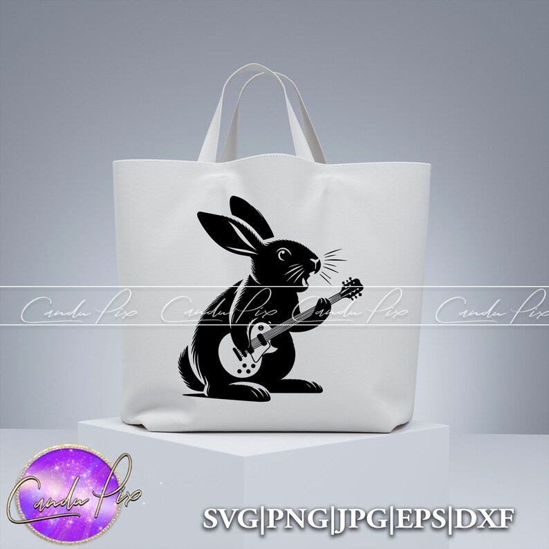 Rabbit Rock Svg, Rock and Roll Svg, Rabbit Rock Png, Rock and Roll Png ...