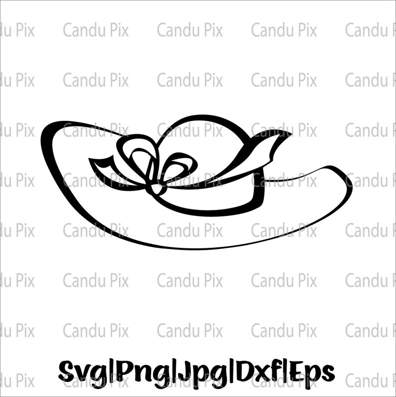 Hat Svg Cap Hat Svg Cute Hat Svg Png Eps Jpg Dxf Svg Files Etsy