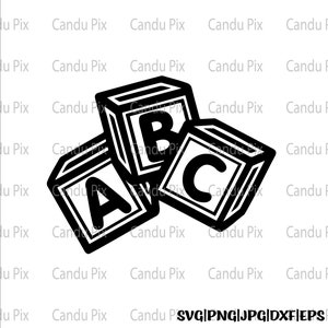 Pode incluir: Ilustração em preto e branco de três blocos de madeira empilhados um em cima do outro. Os blocos são etiquetados com as letras A, B e C.