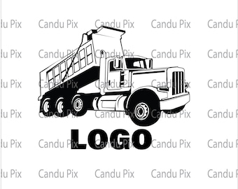 Caminhão basculante SVG, Logotipo SVG, Caminhão basculante PNG, Logotipo PNG, Caminhão basculante SVG, Caminhoneiro SVG, Construção SVG