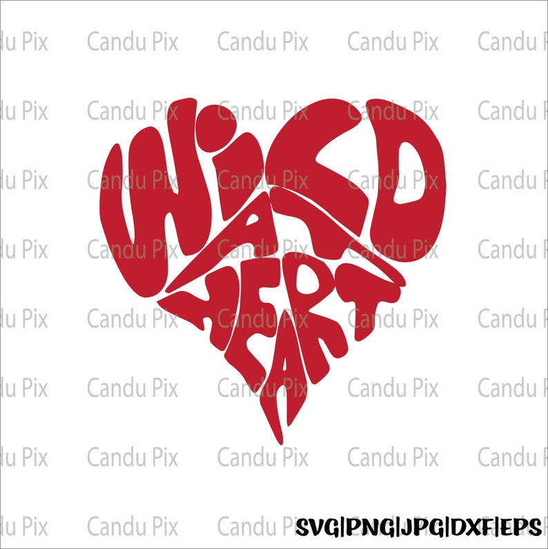 Wild at Heart Svg Heart Svg Wild at Heart Png Heart Png - Etsy