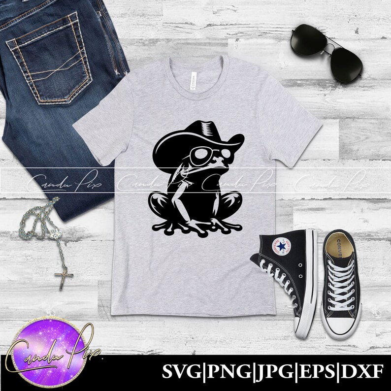 Frog Cowboy Svg, Frog Cowboy Png, Cowgirl Png, Cowboy Png, Cowgirl Svg, Cowboy Svg, Cowboy Hat Png, Cowboy Hat Svg, Funny Png, Funny Svg image 3