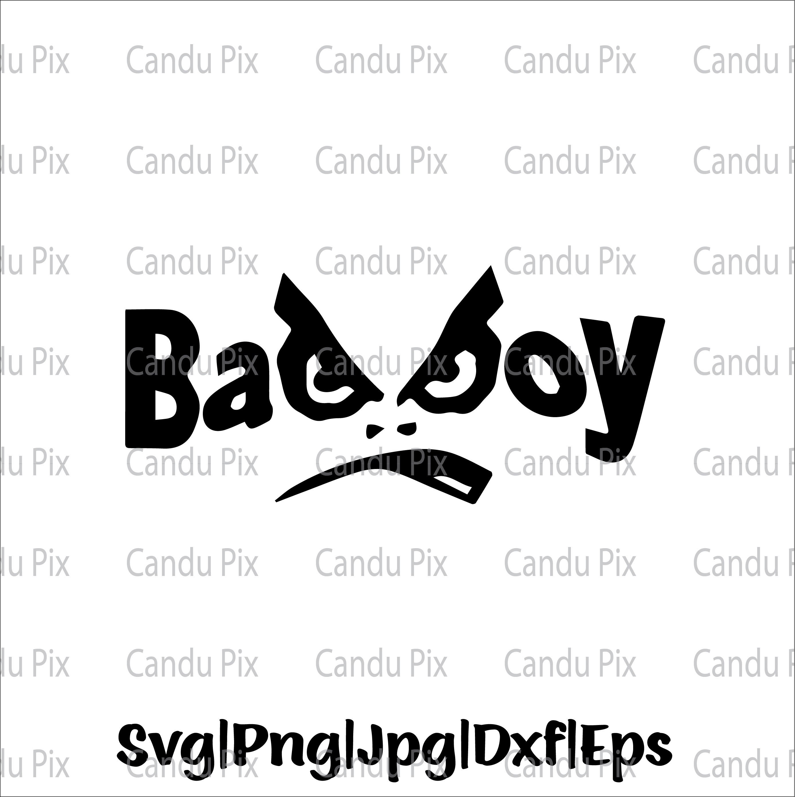 Bad Boy Svg Png Eps Dxf Jpg Vector Cute Bad Boy Cut by Etsy