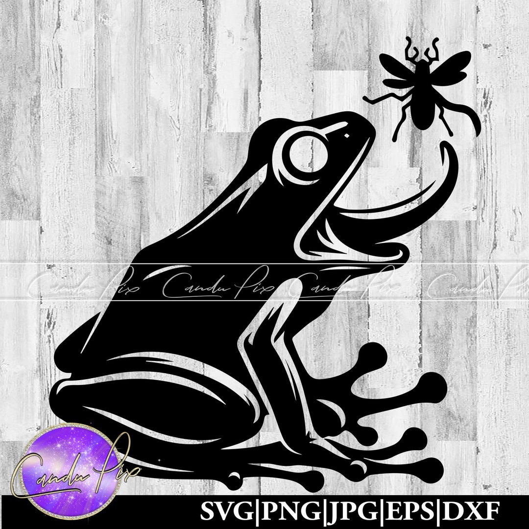 Vector Files Frog Frog Svg, Frog Png, Cricut Cut File, Silhouette, Funny Animal, Quit ...