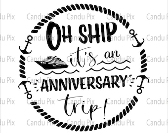 Cruiseschip verjaardag Svg, cruise Svg, verjaardag png, cruise png, Cricut, cruiseschip verjaardag gesneden bestand