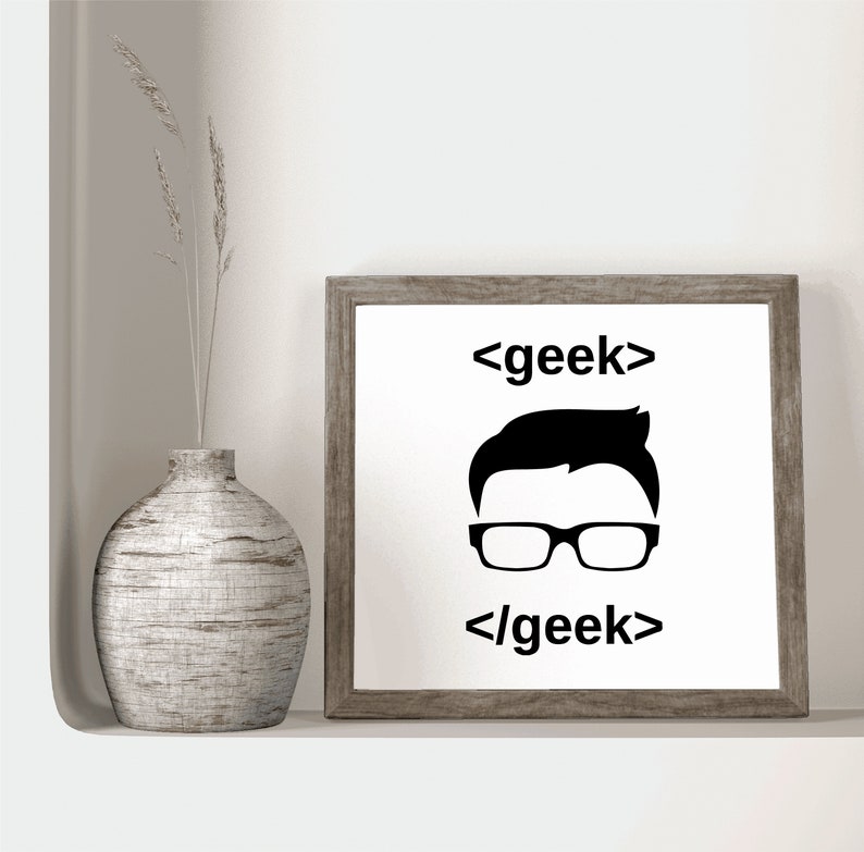 Geek Svg Nerd Svg Geek Png Nerd Png Cricut Geek Cut File Etsy Polska