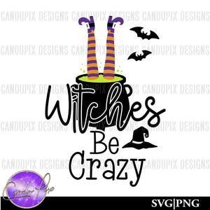Häxor är svg, galen svg, häxor är png, galen png, häxor är galna, Halloween png, Halloween svg, magiska trollformler svg, kittel svg