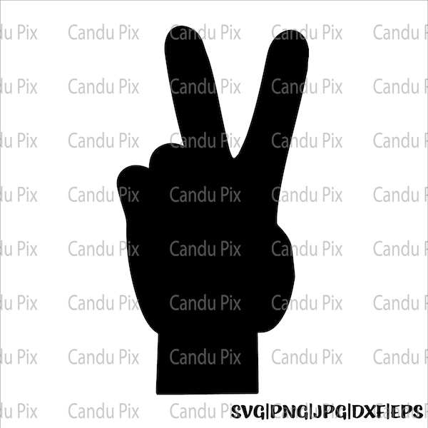 Peace Sign Language Svg, Peace Sign Svg, Peace Sign Png, Peace Sign Png,  Cricut, Peace Sign Language Cut File, Commercial License