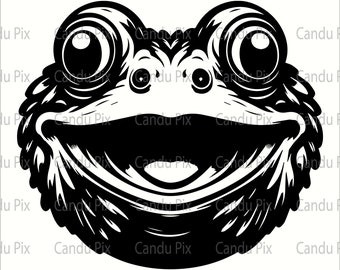 Happy Frog Svg, Happy Frog Png