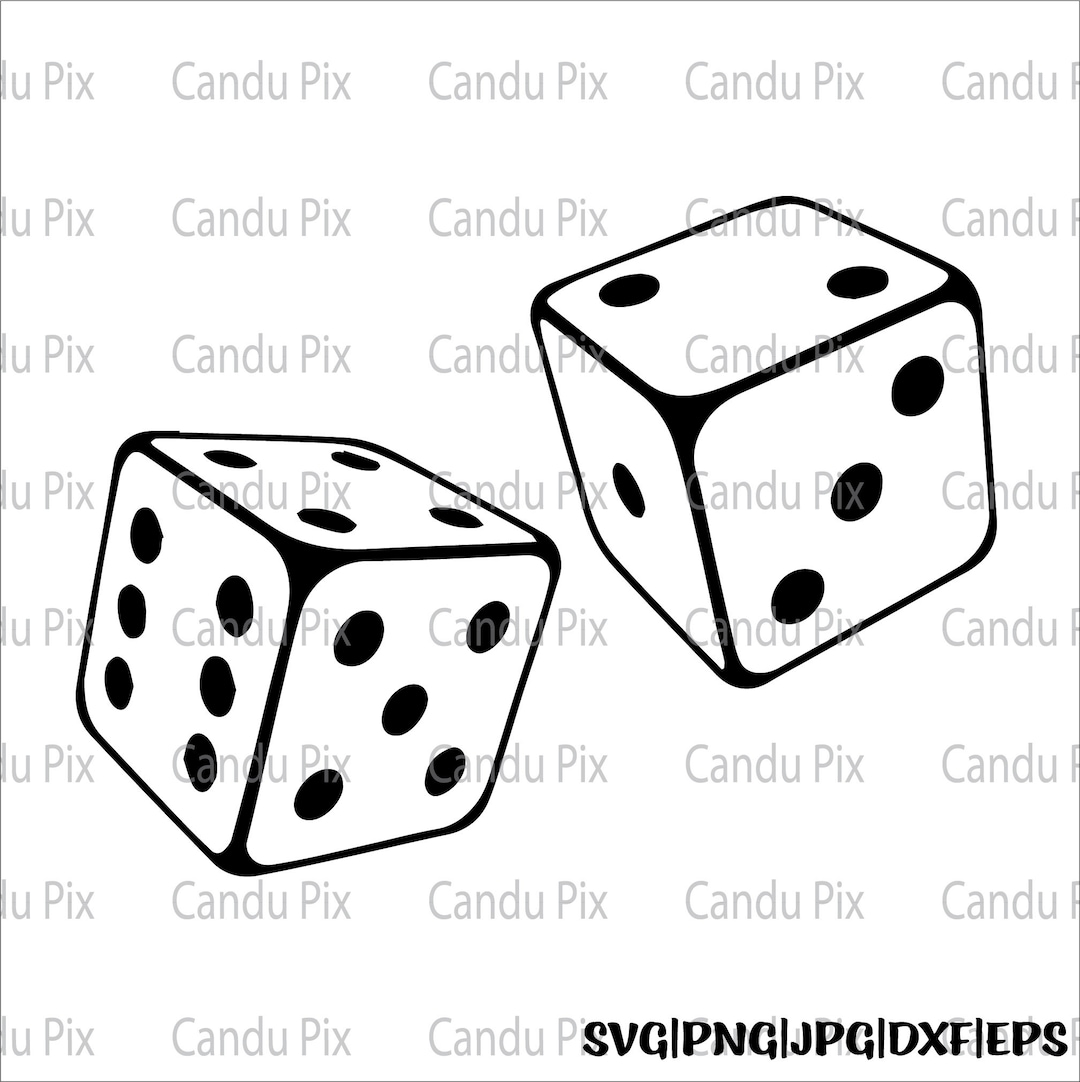 Playing Dice Svg, Dice Svg, Playing Dice Png, Dice Png, Cricut, Playing