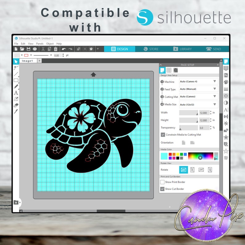 Sea Turtle Svg, Hibiscus Svg, Sea Turtle Png, Hibiscus Png, Hawaii Trip, Hawaii Svg, Vacation Svg, Tropical Flower, Svg Png Dxf Eps Jpg image 6