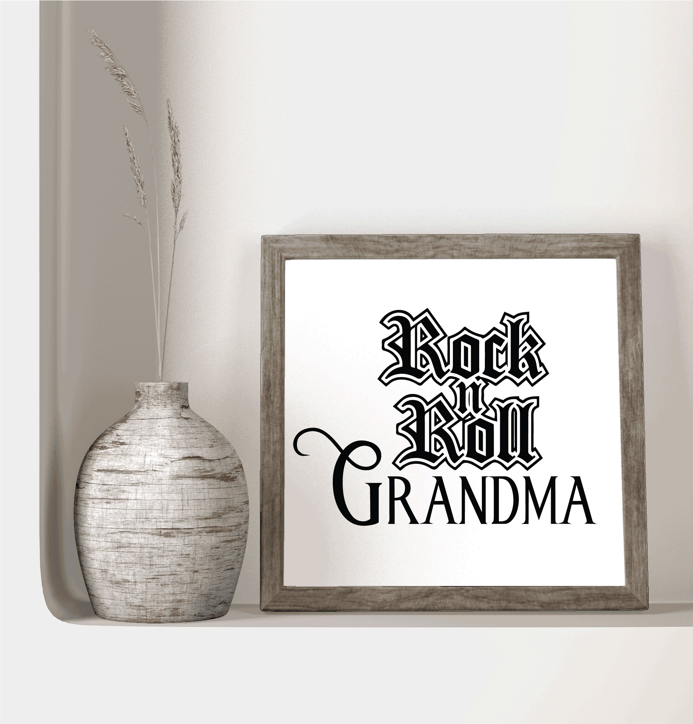 Rock and Roll Svg, Grandma Svg, Rock and Roll Png, Grandma Png, Meme ...