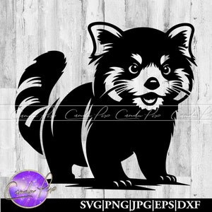 Red Panda Svg, Red Panda Png, Red Panda Dxf, Cricut Cut File ...