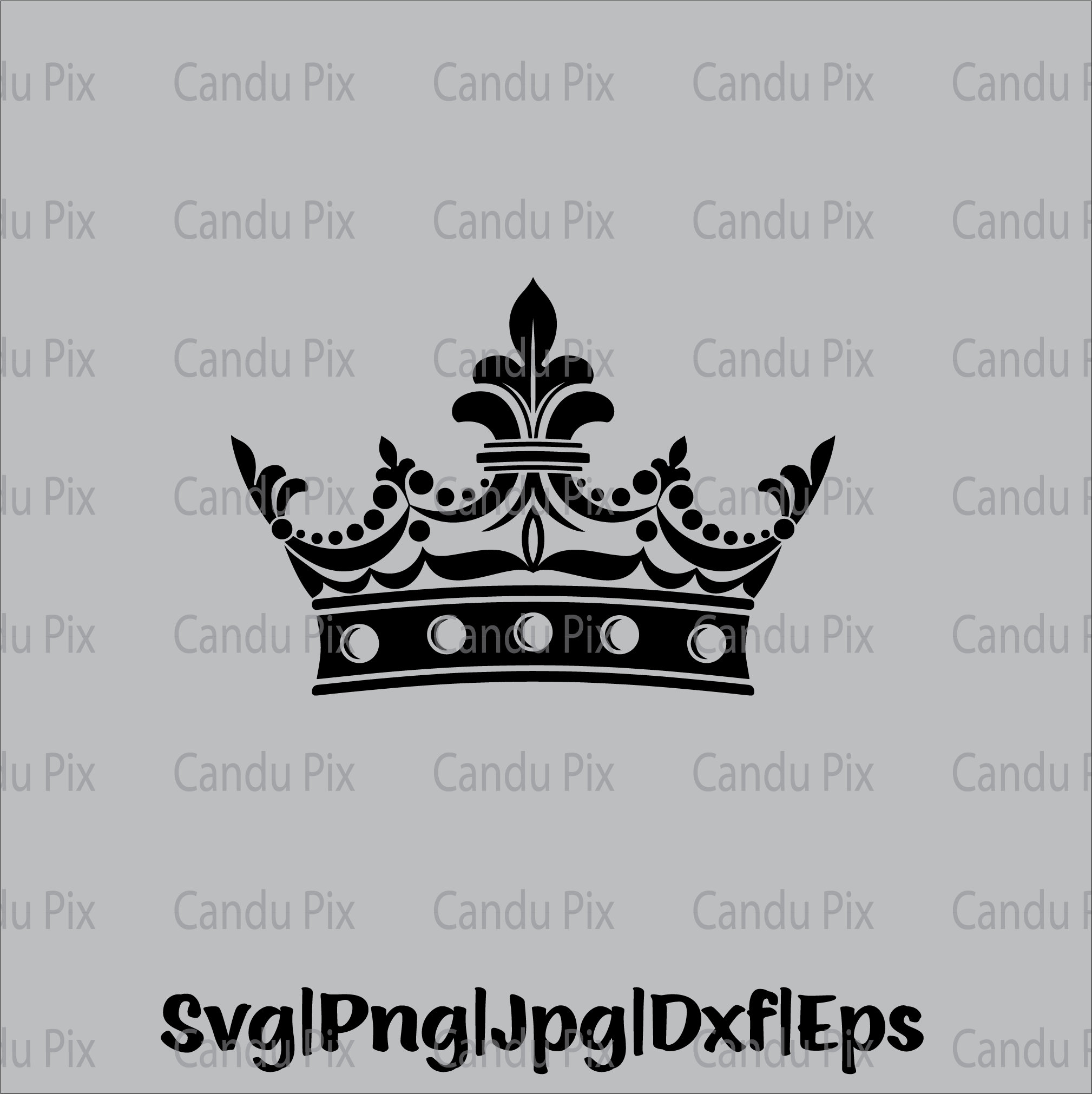 Crown Svg Queen Crown Svg King Crown Svg Png Eps Dxf Etsy Uk