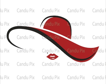 Lady Diva Red Hat Svg, Fashion Svg, Lady Diva Png, Fashion Png,  Cricut, Lady Diva Red Hat Cut File, Commercial License