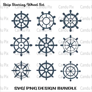 Ship Wheel Svg, Wheel Svg, Ship Steering Png, Beach Vacation Svg, Svg Bundle, Ship Wheel Svg, Ship Wheel Cut File, Yacht Svg