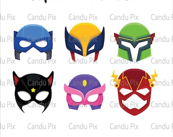 Superhero Mask Svg, Hero Svg, Superhero Mask Png, Hero Png, Svg Files For Cricut, Png Eps Jpg Dxf, Svg Bundle, Digital Download