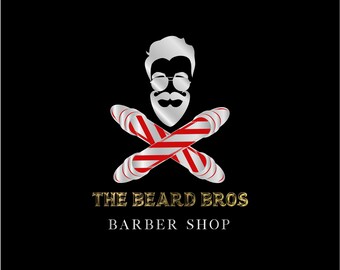 Barber Shop Logo Etsy