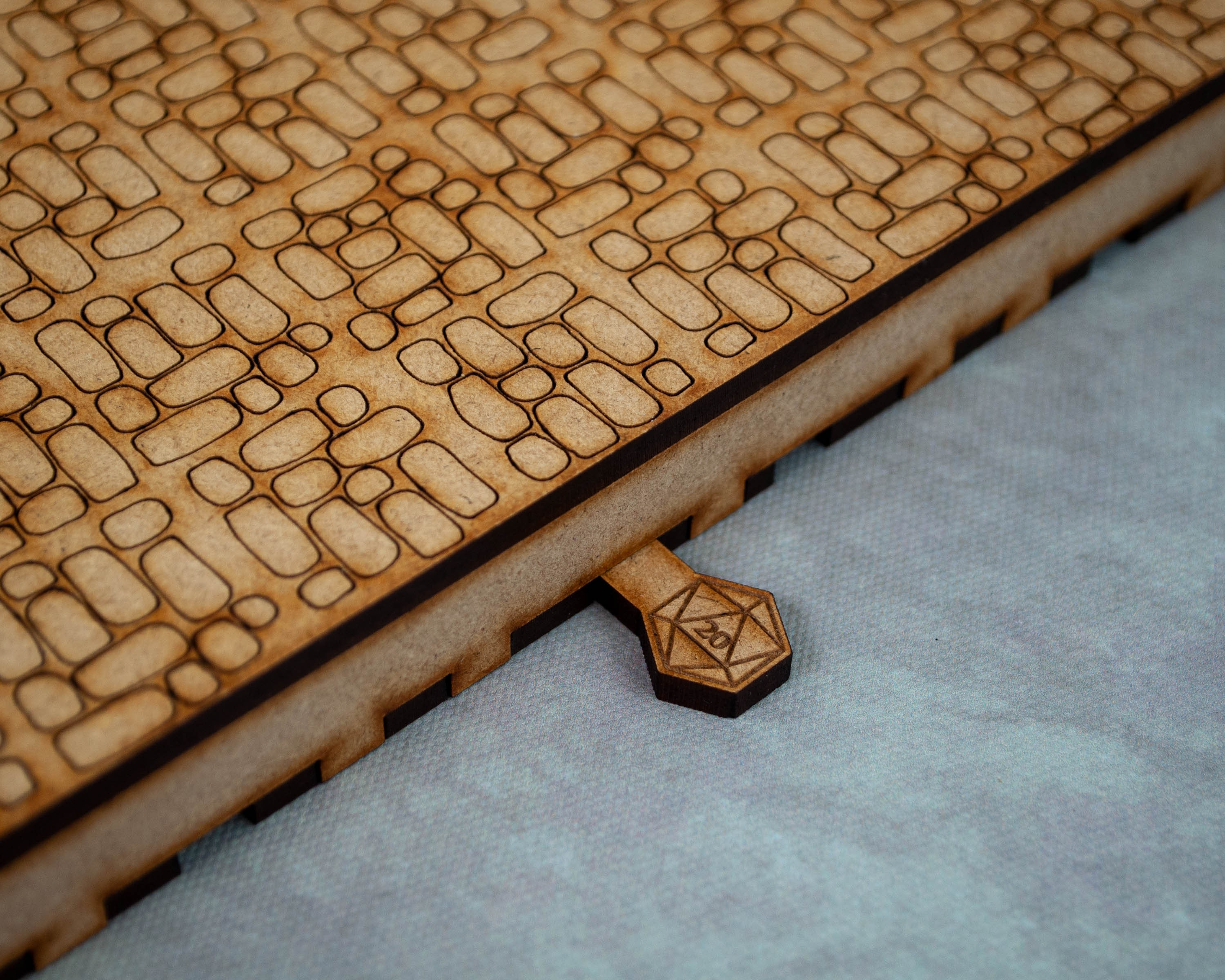 8x8 Interlocking Modular Dungeon Tile Dnd / Pathfinder / RPG | Etsy